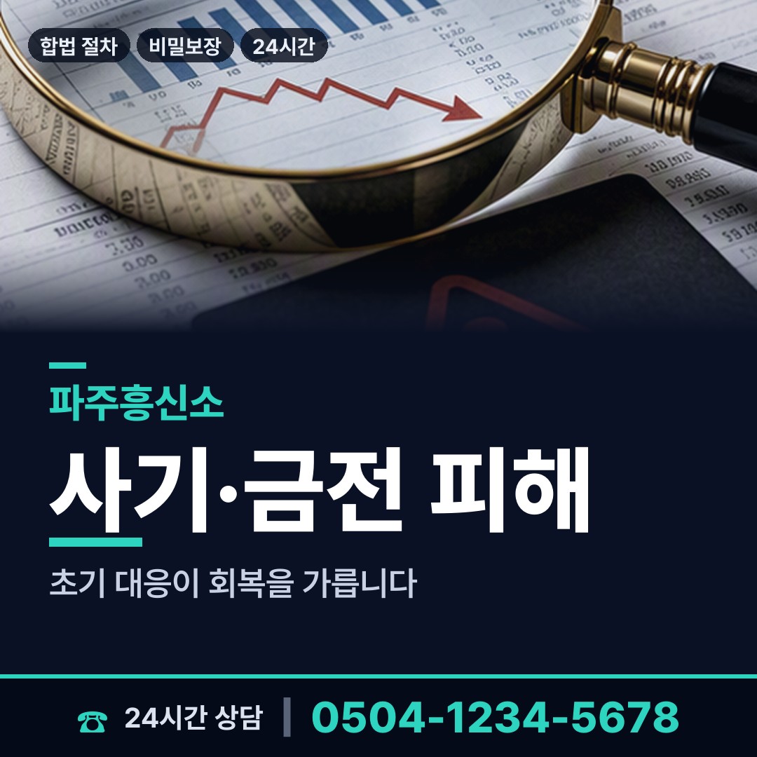 파주 광탄면 탐정사무소 상담 안내